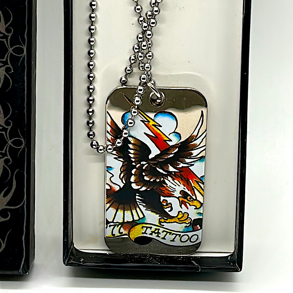 Ed Hardy Nib Sexy Eagle Necklace 45$